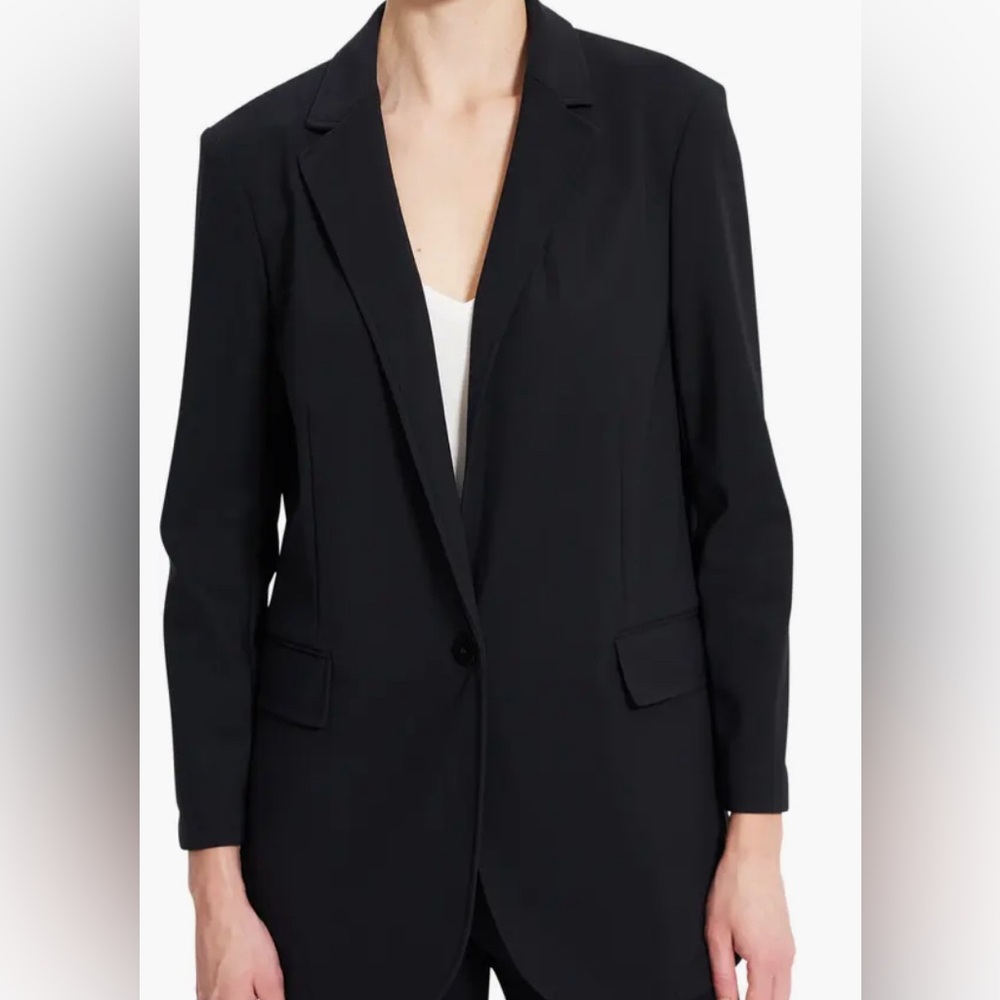 Theory - Women’s - Black One Button Blazer - Size 4